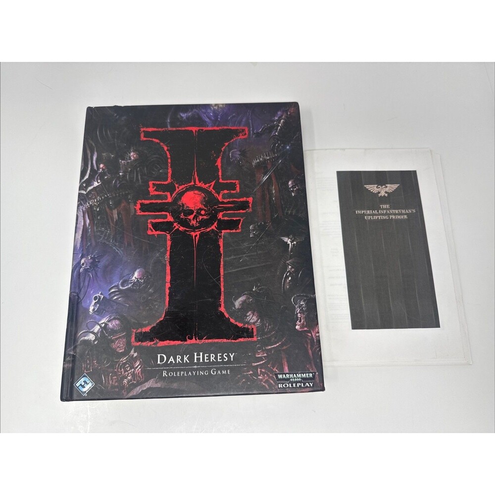 Warhammer 40K Dark Heresy Role Playing Game 2nd Edition Rulebook Hardcover 2014